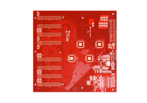 雙面紅油沉金3mil線路